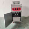Vertical Single Tank Mechanical Fryer with Oil Filter Pan