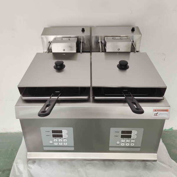 Countertop Small Dual Tank Fryer