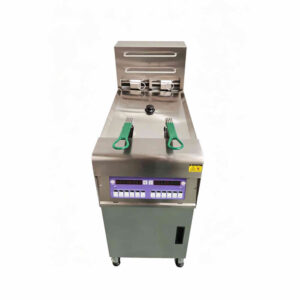 Vertical Single Tank Flat Tube Fryer with Oil Filter