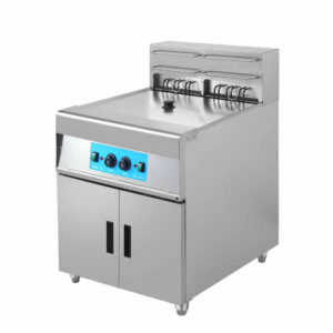 Vertical Dual Tank Mechanical Thermostat Fryer